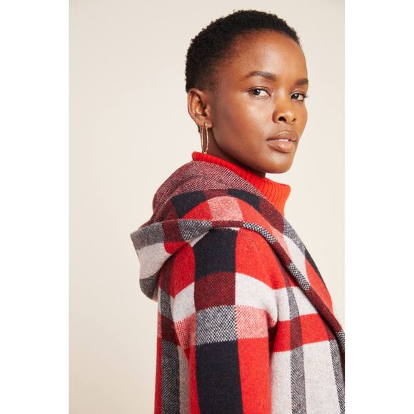 New Anthropologie Cressida Wool Sweater Coat $198 - Picture 2 of 8